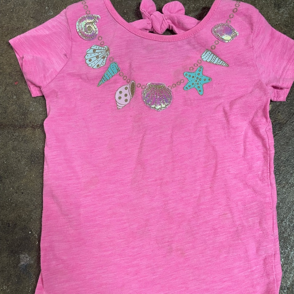 Carter’s 4Tgirls seashell pink top Shirt